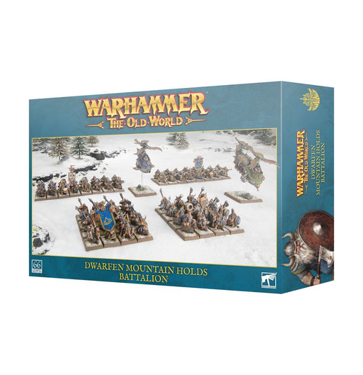 Dwarfen Mountain Holds: Battalion The Old World Games Workshop   
