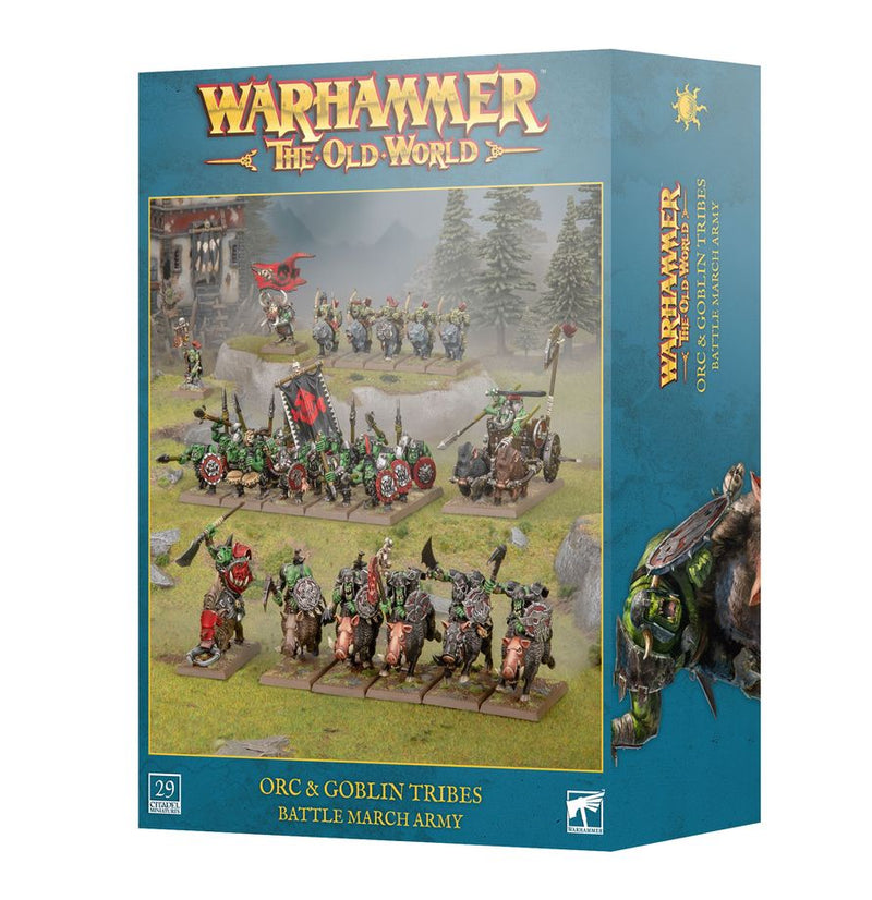 Orc & Goblin Tribes: Battle March Army (WO) The Old World Games Workshop
