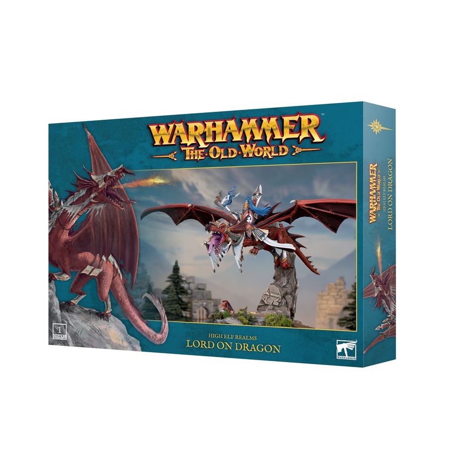 High Elf Realms: Lord on Dragon The Old World Games Workshop