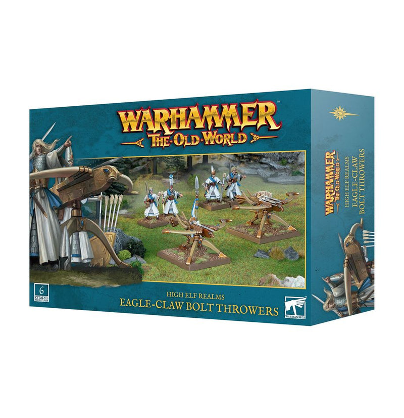 High Elf Realms: Eagle Claw Bolt Throwers The Old World Games Workshop