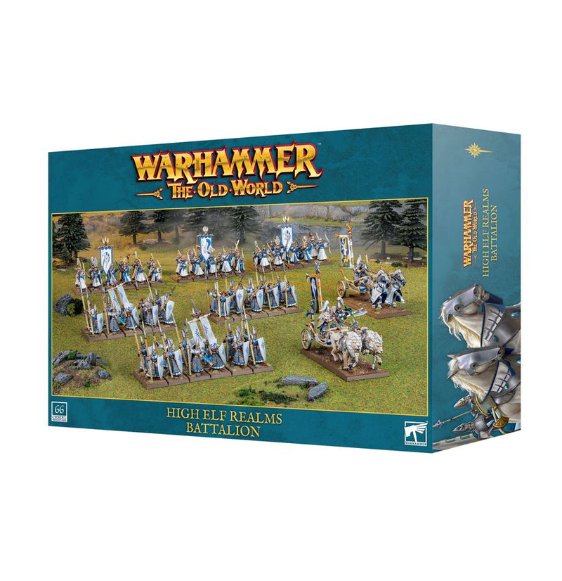 Battalion: High Elf Realms The Old World Games Workshop