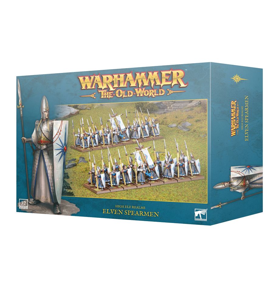 High Elf Realms: Elven Spearmen The Old World Games Workshop