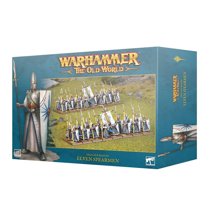 High Elf Realms: Elven Spearmen The Old World Games Workshop