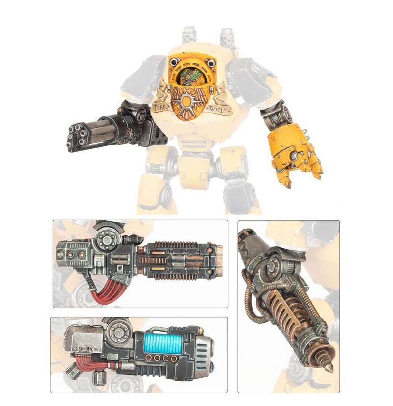 Horus Heresy: Contemptor Dreadnought Weapons Frame 2 (WO) Warhammer 40k Games Workshop