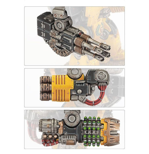 Horus Heresy: Leviathan Siege Dreadnought Ranged Weapons Frame (WO) Horus Heresy Games Workshop