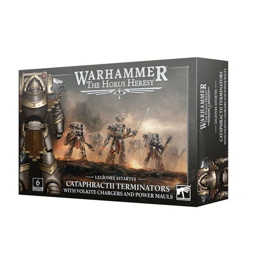 Horus Heresy: Cataphractii Terminators with Volkite Chargers and Power Mauls (Release: Feb 14 2026 Horus Heresy Games Workshop