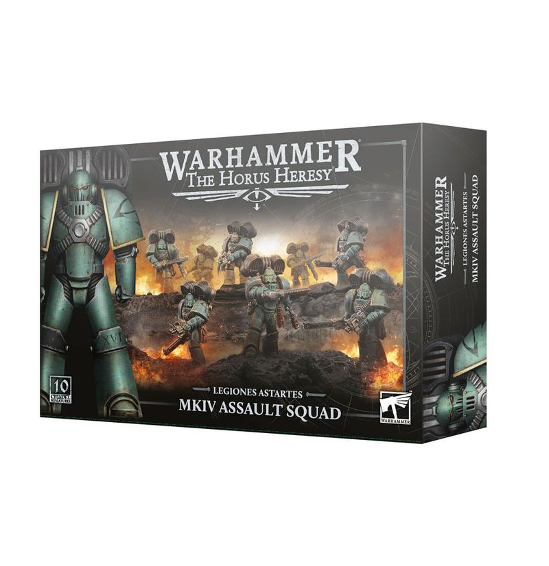 [PREORDER] Horus Heresy: Legiones Astartes - MkIV Assault Squad (Release: Aug 8 2026)