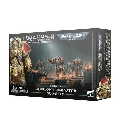 [PREORDER] Custodes: Aquilon Terminator Sodality (Release: Oct 17 2026) Warhammer 40k Games Workshop