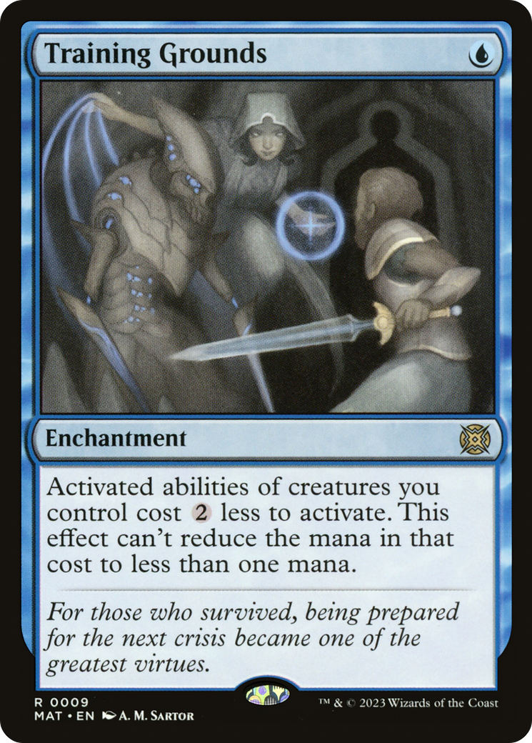 Training Grounds (MAT-009) [March of the Machine: The Aftermath] MTG Single Wizards of the Coast