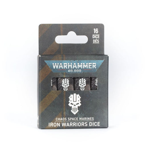 Chaos Space Marines: Iron Warriors Dice Set Warhammer 40k Games Workshop