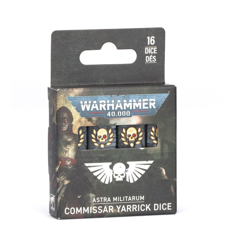 Astra Militarum: Commissar Yarrick Dice Warhammer 40k Games Workshop