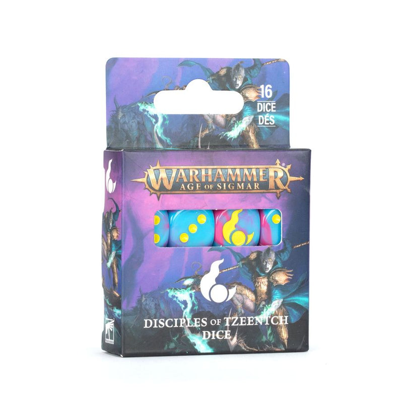 Disciples of Tzeentch: Dice Set (Release: Feb 21 2026) Age of Sigmar Games Workshop