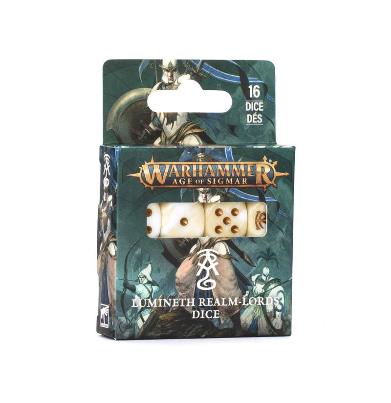 Lumineth Realm-lords: Dice Set (Release: Feb 21 2026) Age of Sigmar Games Workshop