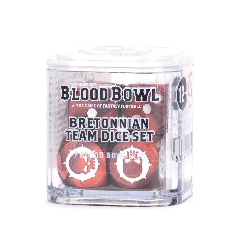Blood Bowl: Bretonnian Team Dice Set Blood Bowl Games Workshop