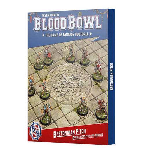 Blood Bowl: Bretonnian Pitch - Double-sided Pitch and Dugouts Blood Bowl Games Workshop