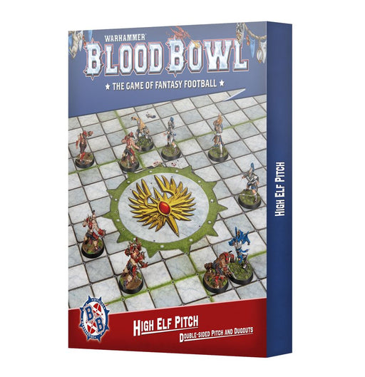 Blood Bowl: High Elf Pitch - Double-sided Pitch and Dugouts (Release: March 28 2026) Blood Bowl Games Workshop