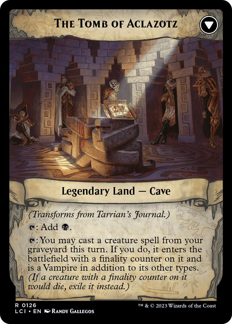 Tarrian's Journal (LCI-126) [The Lost Caverns of Ixalan] Foil MTG Single Wizards of the Coast