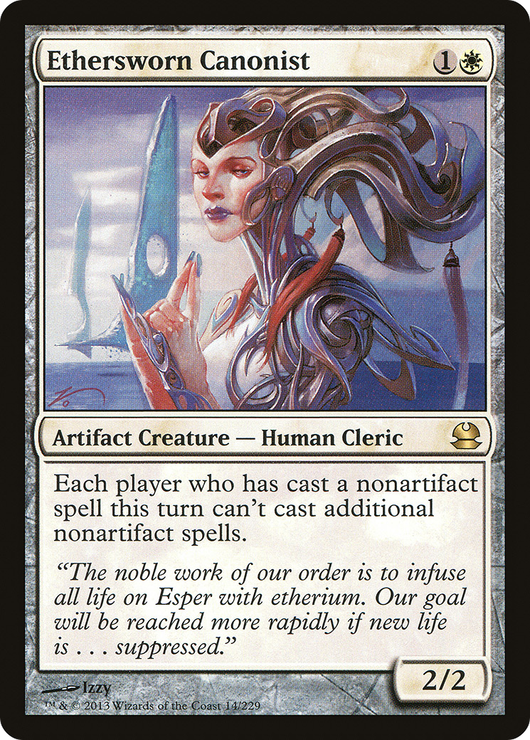 Ethersworn Canonist (MMA-014) [Modern Masters] Foil MTG Single Wizards of the Coast