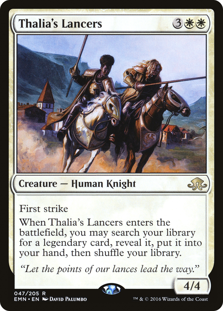 Thalia's Lancers (EMN-047) [Eldritch Moon] Foil MTG Single Wizards of the Coast
