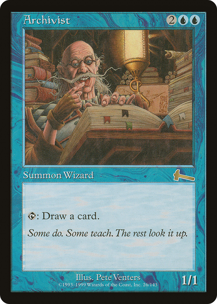 Archivist (ULG-026) [Urza's Legacy] Foil MTG Single Wizards of the Coast