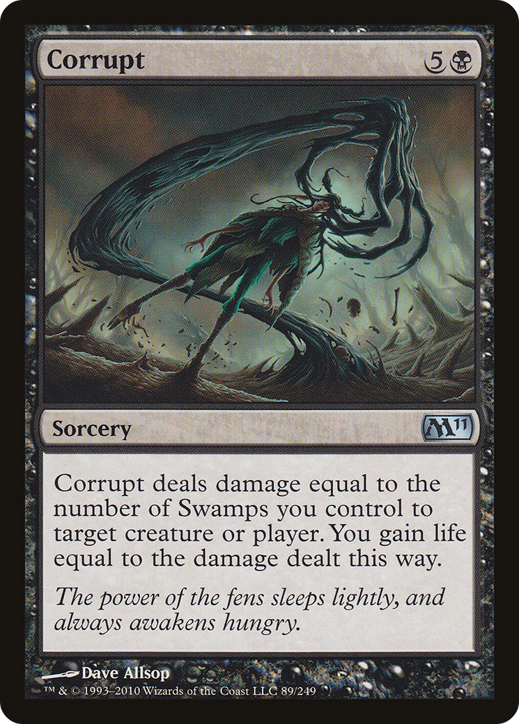 Corrupt (M11-089) [Magic 2011] MTG Single Wizards of the Coast
