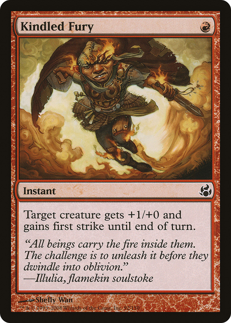 Kindled Fury (MOR-092) [Morningtide] MTG Single Wizards of the Coast