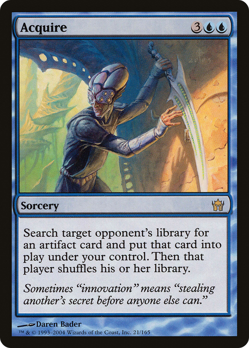 Acquire (5DN-021) [Fifth Dawn] Foil MTG Single Wizards of the Coast