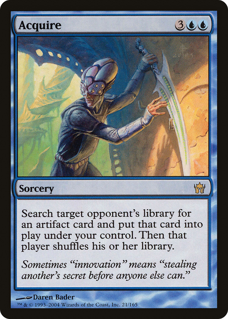 Acquire [Fifth Dawn] MTG Single Magic: The Gathering