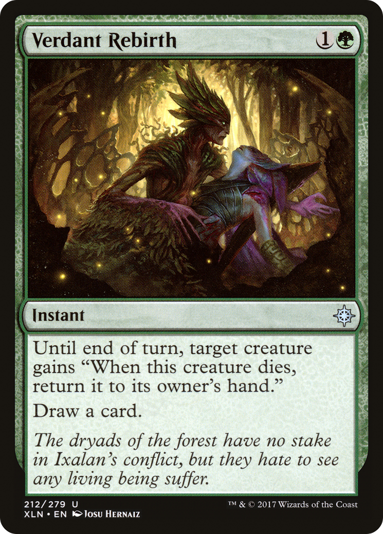 Verdant Rebirth (XLN-212) [Ixalan] MTG Single Wizards of the Coast