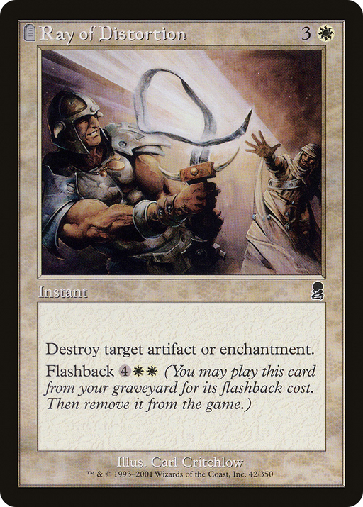 Ray of Distortion (ODY-042) [Odyssey] MTG Single Wizards of the Coast