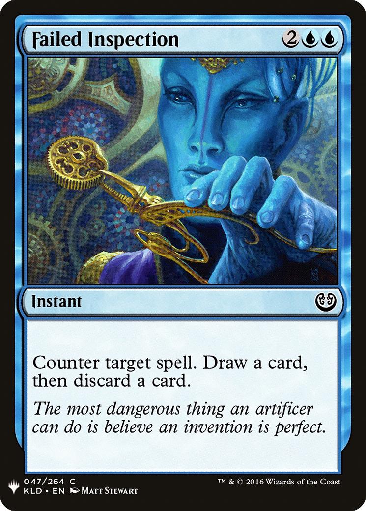 Failed Inspection (LIST-KLD-47) [Mystery Booster] The List MTG Single Wizards of the Coast