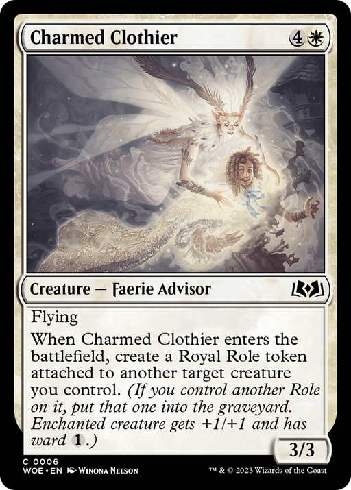 Charmed Clothier (WOE-006) [Wilds of Eldraine] MTG Single Wizards of the Coast