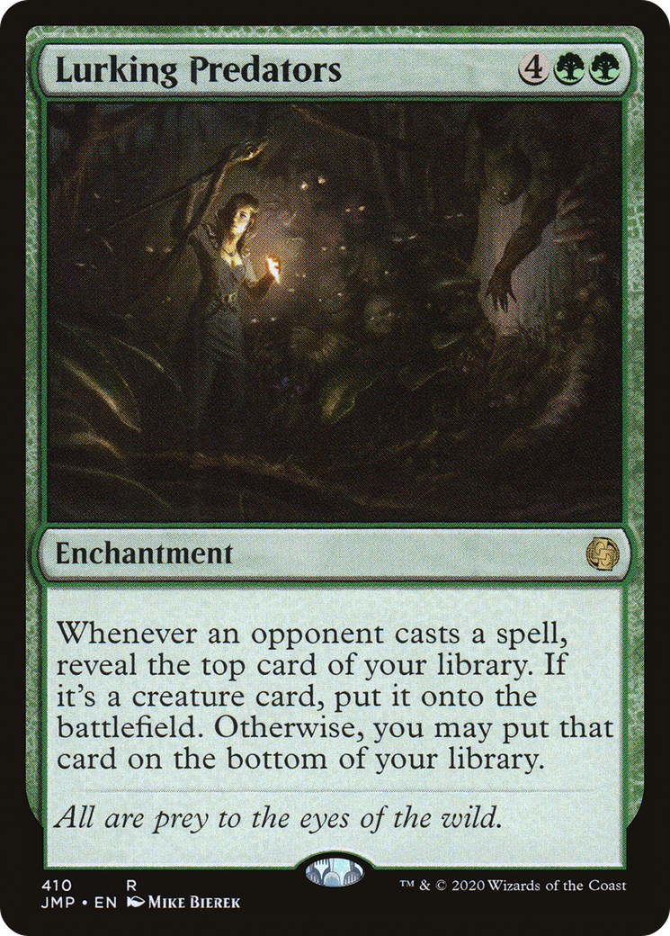 Lurking Predators (JMP-410) [Jumpstart] MTG Single Wizards of the Coast