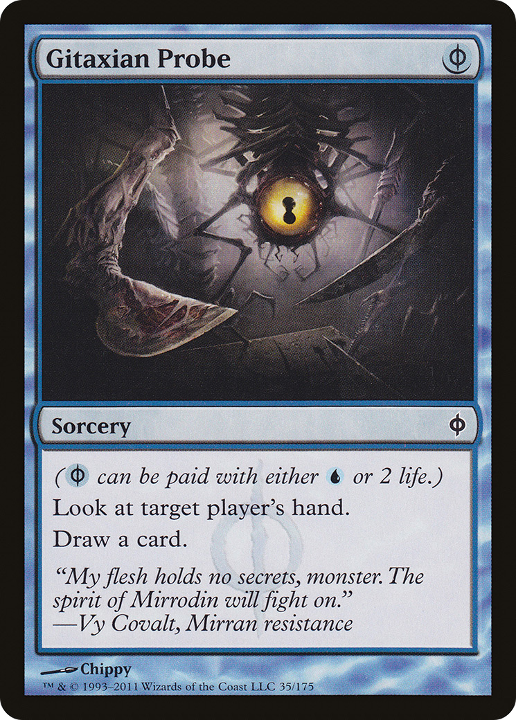 Gitaxian Probe (NPH-035) [New Phyrexia] MTG Single Wizards of the Coast
