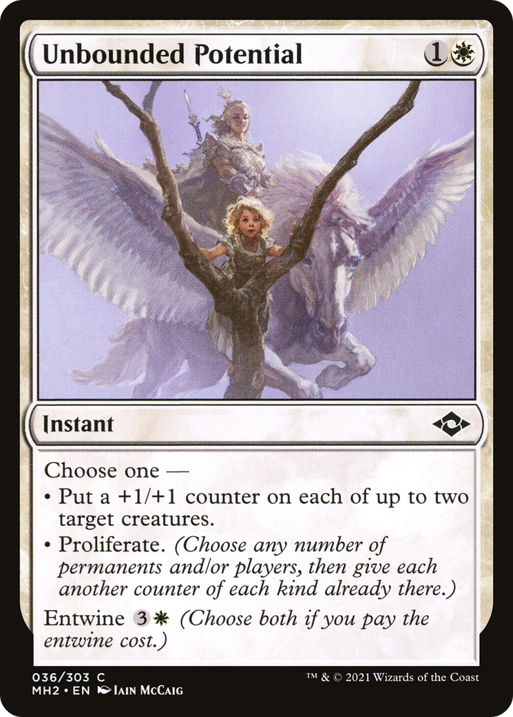 Unbounded Potential (MH2-036) [Modern Horizons 2] Foil MTG Single Modern Horizons 2