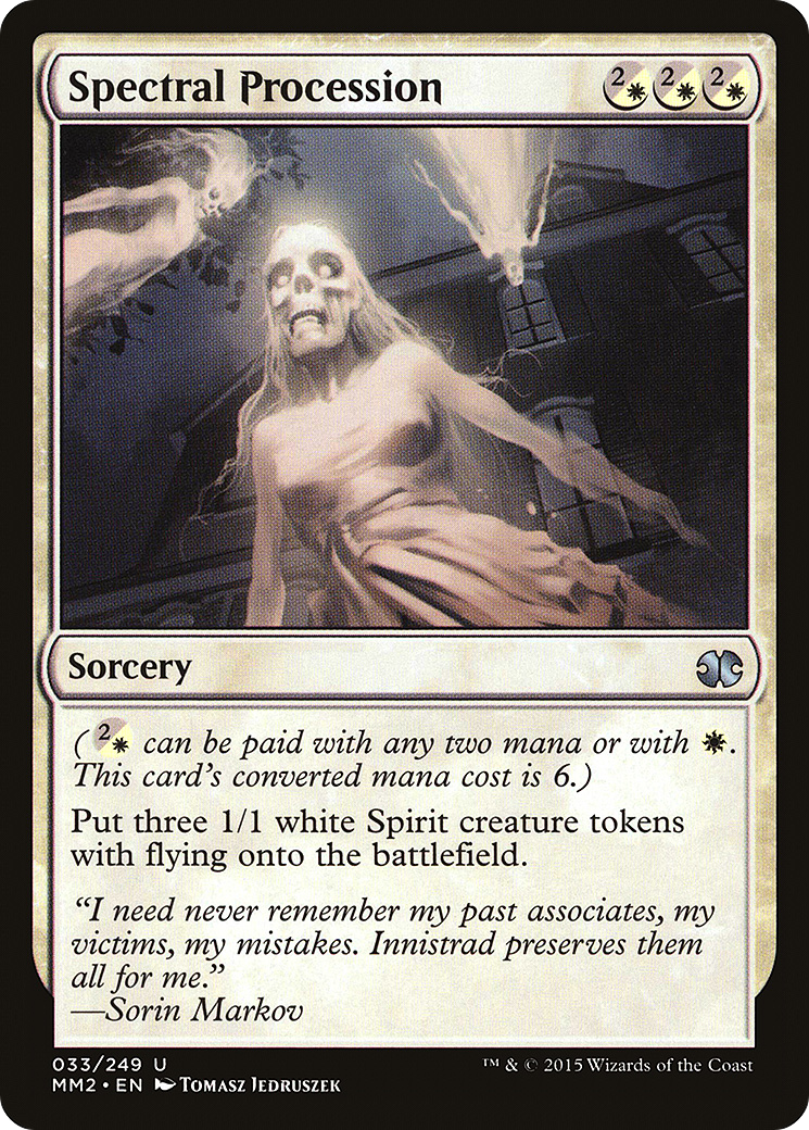 Spectral Procession (MM2-033) [Modern Masters 2015] MTG Single Modern Masters 2015