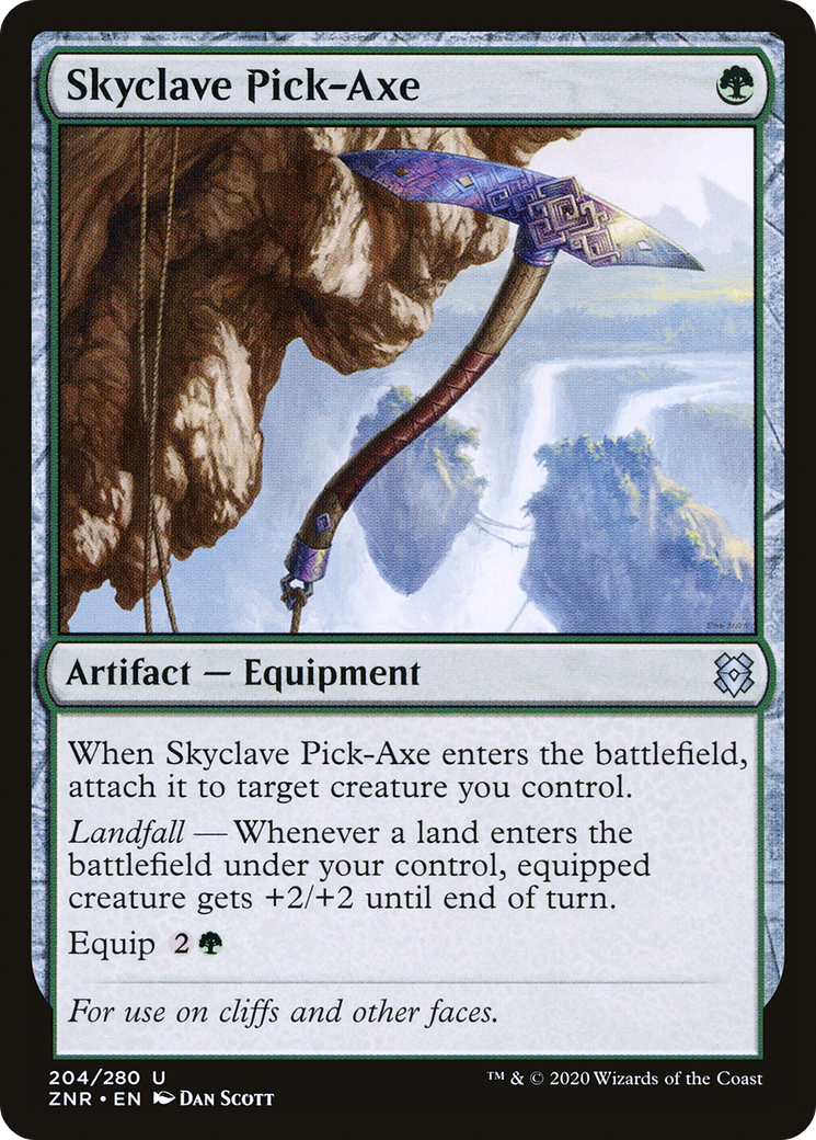 Skyclave Pick-Axe (ZNR-204) [Zendikar Rising] MTG Single Wizards of the Coast