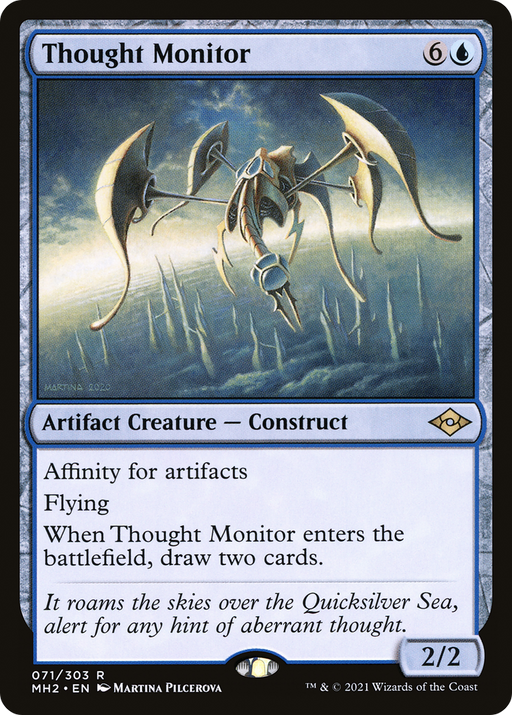 Thought Monitor (MH2-071) [Modern Horizons 2] MTG Single Modern Horizons 2