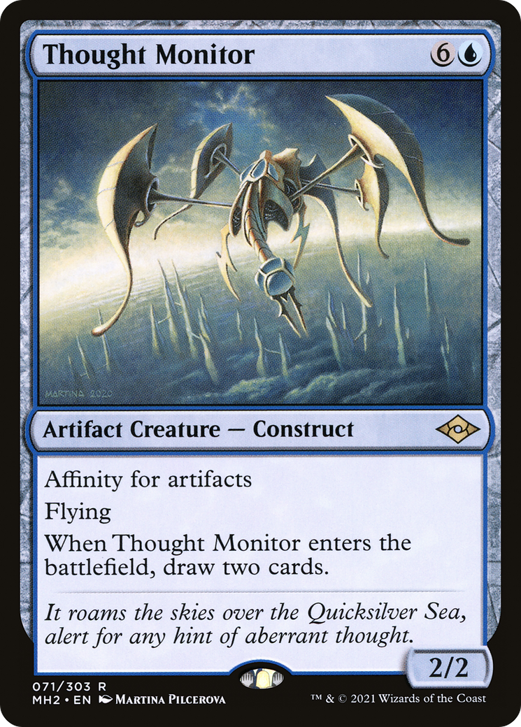 Thought Monitor (MH2-071) [Modern Horizons 2] Foil MTG Single Modern Horizons 2