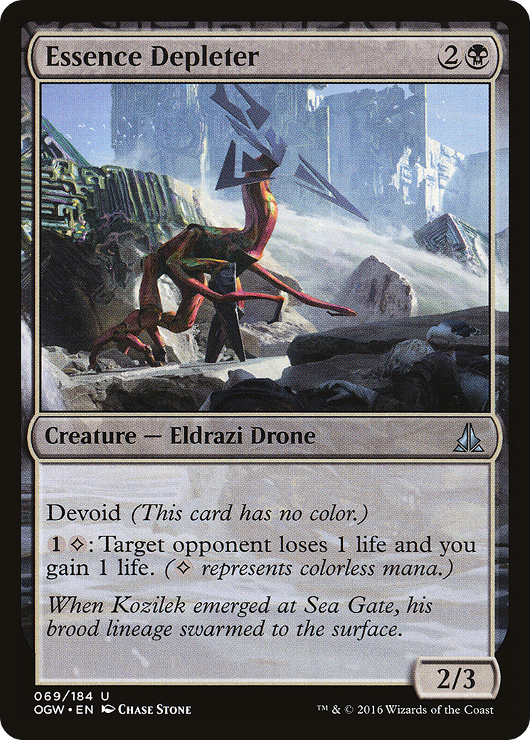 Essence Depleter (OGW-069) [Oath of the Gatewatch] MTG Single Wizards of the Coast