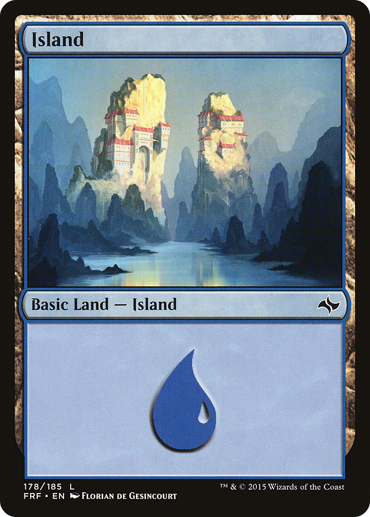 Island (FRF-178) [Fate Reforged] MTG Single Wizards of the Coast