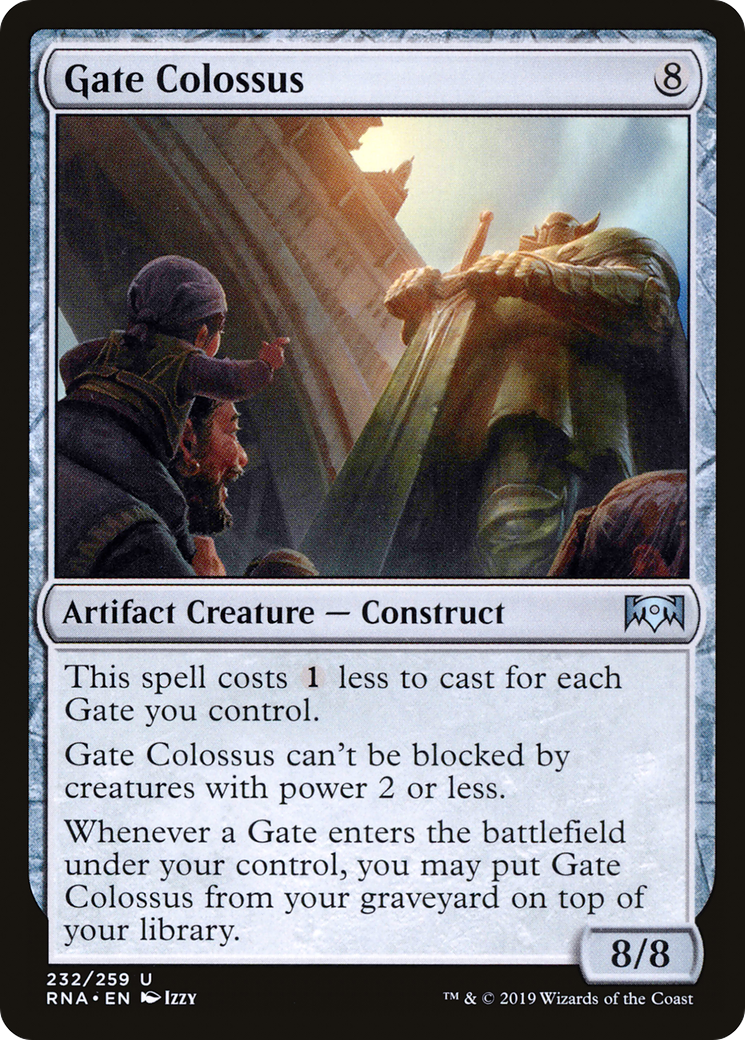 Gate Colossus (RNA-232) [Ravnica Allegiance] MTG Single Wizards of the Coast