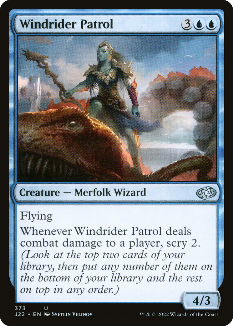 Windrider Patrol (J22-373) [Jumpstart 2022] MTG Single Wizards of the Coast