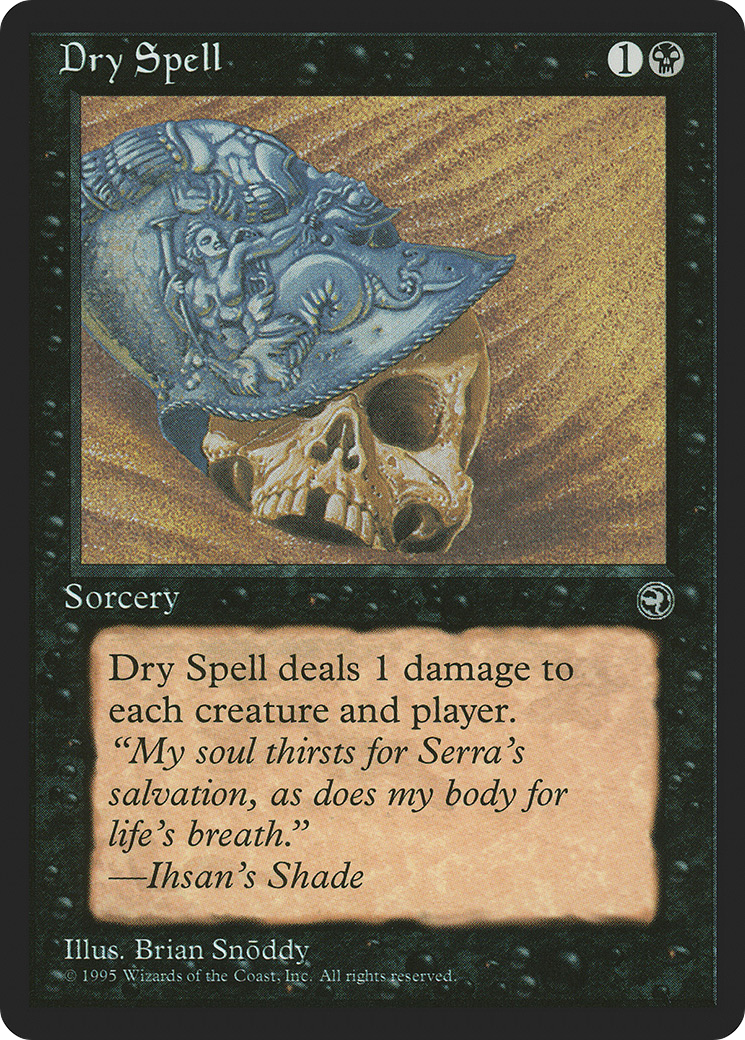 Dry Spell (HML-46B) [Homelands] MTG Single Wizards of the Coast