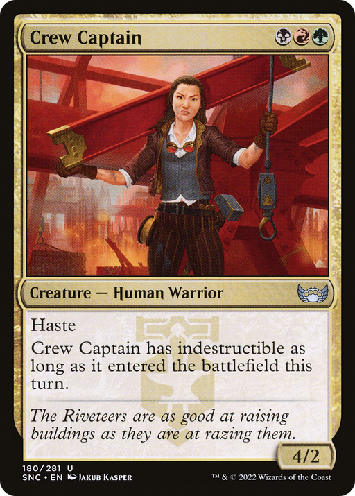 Crew Captain (SNC-180) [Streets of New Capenna] MTG Single Wizards of the Coast