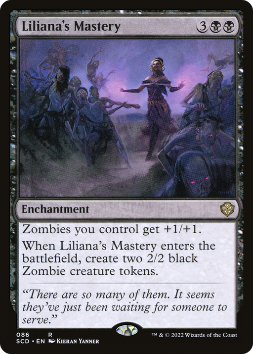 Liliana's Mastery (SCD-086) [Starter Commander Decks] MTG Single Wizards of the Coast