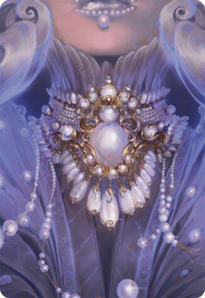 Pearl Medallion Art Card [Art Series] Modern Horizons 3 MTG Single Magic: The Gathering