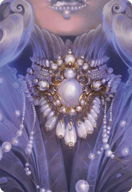 Pearl Medallion Art Card [Art Series] Modern Horizons 3 MTG Single Magic: The Gathering