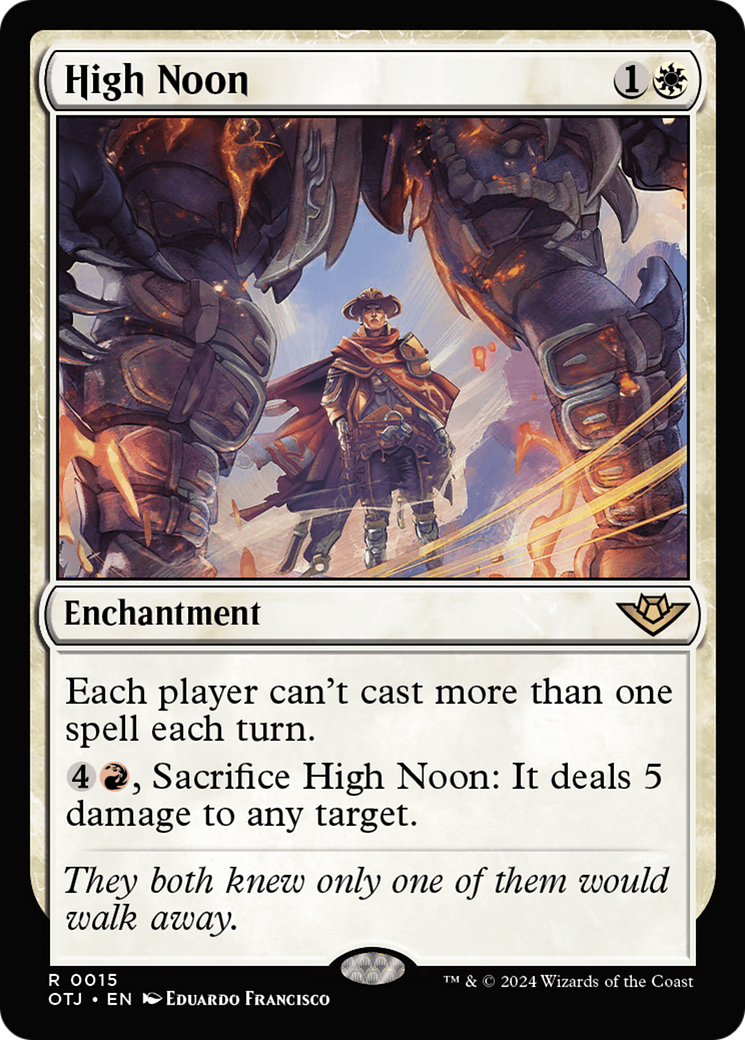 High Noon (OTJ-015) [Outlaws of Thunder Junction] MTG Single Wizards of the Coast