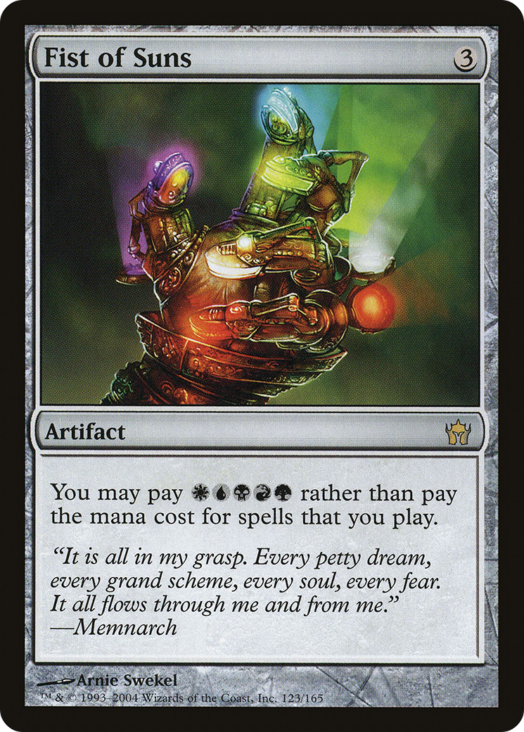 Fist of Suns (5DN-123) [Fifth Dawn] Foil MTG Single Wizards of the Coast